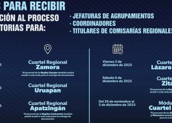 SSP instala módulos de registro para aspirantes a mandos de la Guardia Civil