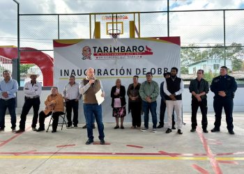 Gobierno de Tarímbaro inaugura Centro Deportivo y Estancia del Adulto Mayor en Peña del Panal