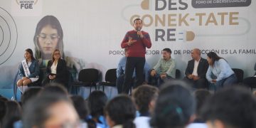 Acerca FGE foro de ciberseguridad a juventudes de COBAEM Yurécuaro con más de mil 200 participantes
