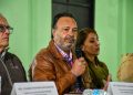 Julio Arreola encabeza firma de convenios para la restauración ambiental del Lago de Pátzcuaro