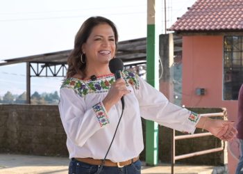 Fabiola Alanís: Con 30 mil nuevos espacios educativos del Plan Michoacán se construye la paz en el estado