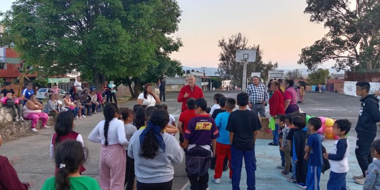 Impulsa FGE acciones de cohesión social en beneficio de niñas, niños y adolescentes en Morelia