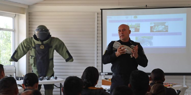 Con 23 áreas de formación técnica, SSP fortalece la preparación de sus cuerpos policiales