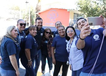 Yankel Benítez constata mejoras en la Escuela Secundaria Técnica 108