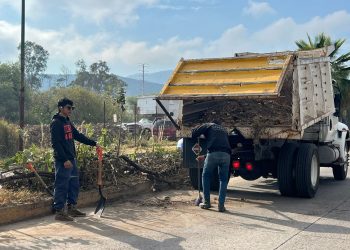 Encabeza Yankel Benítez jornada ciudadana de limpieza en La Aldea