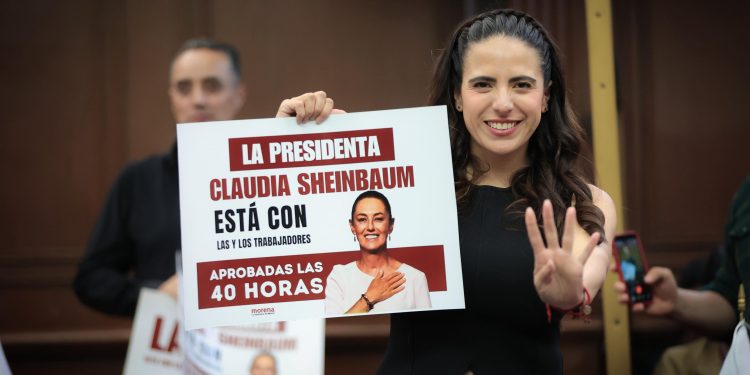 Tras aprobación de reforma, Giulianna Bugarini remarca que reducción de jornada laboral es un triunfo para la clase trabajadora