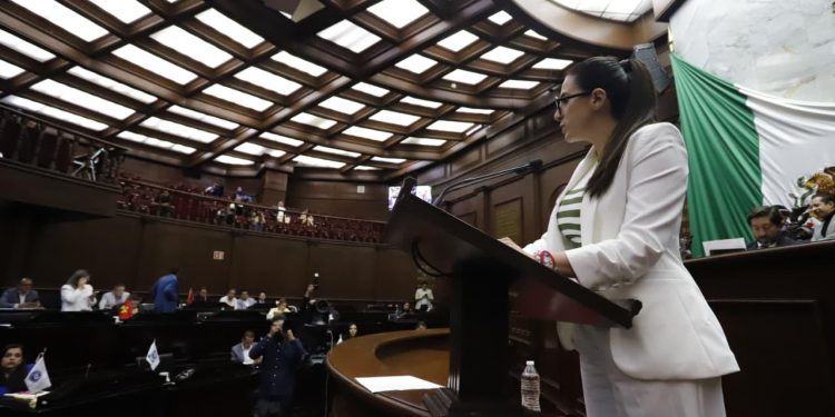 Presenta diputada Giulianna Bugarini, informe de actividades sobre su periodo al frente del Poder Legislativo.
