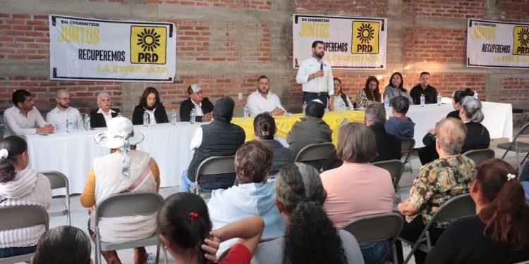 RINDE PROTESTA NUEVO COMITÉ DEL PRD EN CHURINTZIO; EL SOL AZTECA SE REINVENTA DESDE SUS BASES