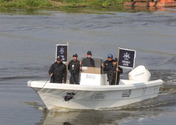SSP intensifica vigilancia en el lago de Pátzcuaro, para evitar la extracción ilegal de agua
