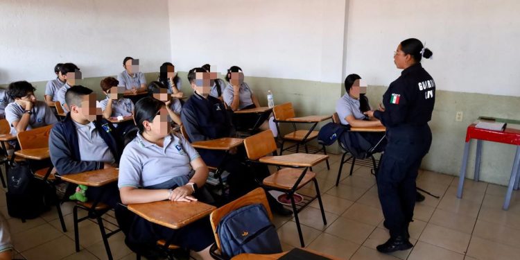 SSP promueve entornos escolares más seguros con estrategia de prevención del delito