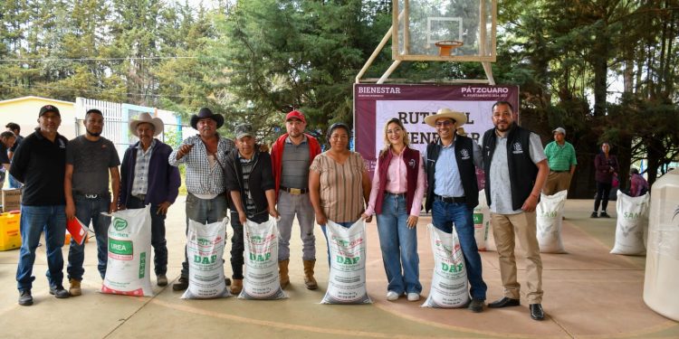 La Ruta del Bienestar acercó apoyos y servicios integrales, en Yuretzio