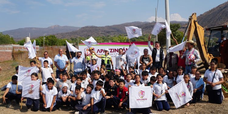 Apatzingán se suma al programa nacional de canchas rumbo al Mundial Social 2026