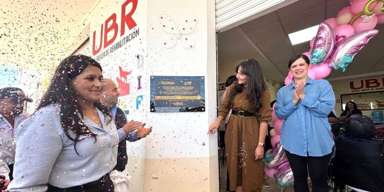 Inaugura DIF Tarímbaro Unidad Básica de Rehabilitación en beneficio de la población