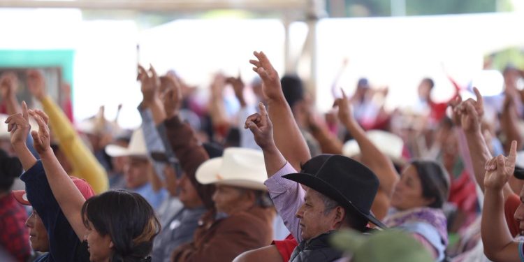 Comunidad indígena de Crescencio Morales renueva su Concejo de Autogobierno Comunal