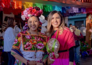 Santa Clara del Cobre fortalece su identidad en la Feria del Geranio en Tingambato: Dayana Pérez