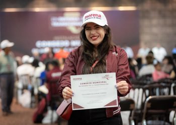 Morena se fortalece en Morelia: Giulianna Bugarini se suma a tareas de organización