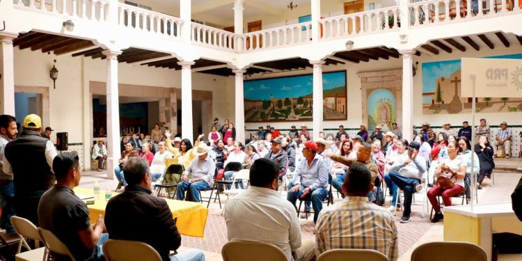 PRD Michoacán fortalece su organización en Huaniqueo rumbo a 2027