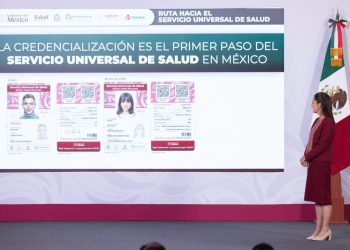 Presidenta anuncia decreto para crear el Servicio Universal de Salud; del 13 al 30 de abril inicia credencialización de personas de 85 años