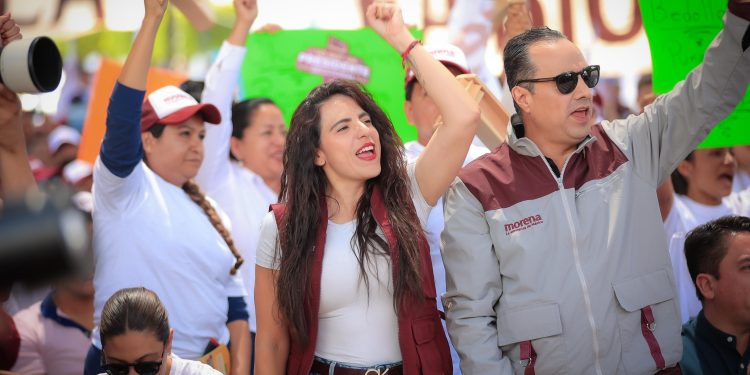 En Michoacán, estamos listos para defender a nuestra presidenta Sheinbaum y la soberanía nacional: Giulianna Bugarini