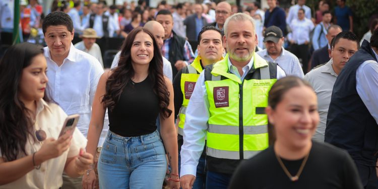 Las grandes obras también son justicia para las familias de Morelia: Giulianna Bugarini