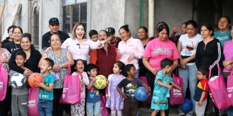Brissa Arroyo enfocada en su proyecto con la ciudadanía