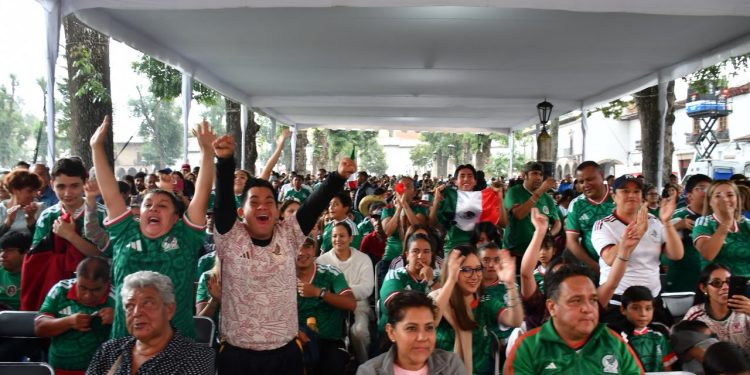 México gana y Pátzcuaro celebra en grande en el Jalo Futbolero