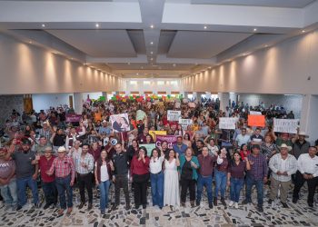 Gladyz Butanda pisa fuerte en La Piedad; reúne a más de mil 500 personas en defensa de la transformación