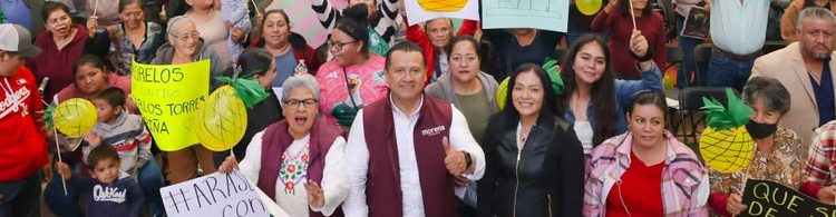 Desde la región lacustre hasta la costa, Torres Piña recorre ocho municipios con agenda de la Transformación
