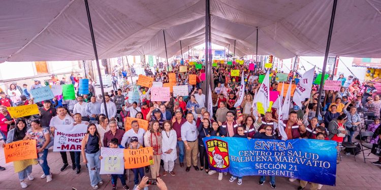 Desde Maravatío, Torres Piña llama a cerrar filas en la defensa de la soberanía nacional