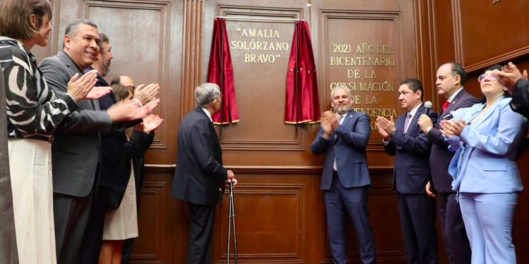 Legado de Amalia Solórzano permanecerá como ejemplo de dignidad y compromiso social: Baltazar Gaona