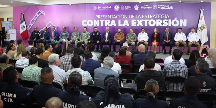 Estrategia estatal contra la extorsión fortalece prevención y atención a víctimas: SSP