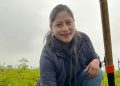 Celeste Ascencio participa en jornada de reforestación en la comunidad de Nurio