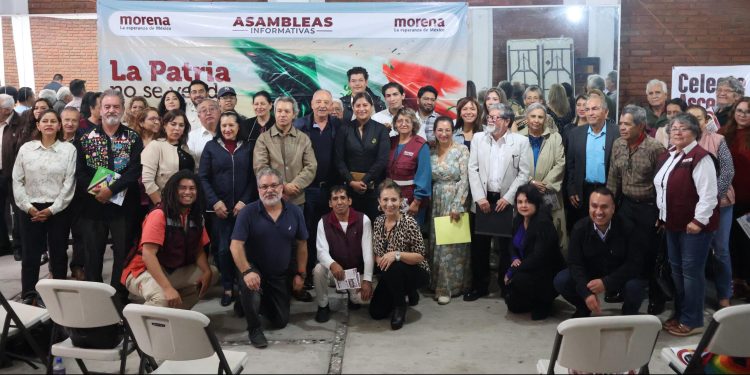 Fundadores de Morena en Michoacán respaldan a Celeste Ascencio y llaman a fortalecer la Transformación