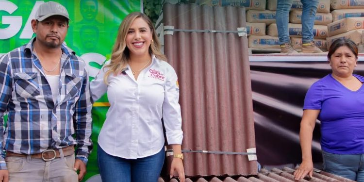 Dayana Pérez Mendoza fortalece el bienestar con apoyos de vivienda para 3 mil 198 familias