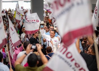 Por voluntad de las y los michoacanos Torres Piña arrasa en encuestas