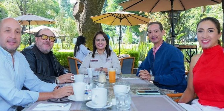 Gladyz Butanda y sector empresarial comparten visión de prosperidad para Michoacán