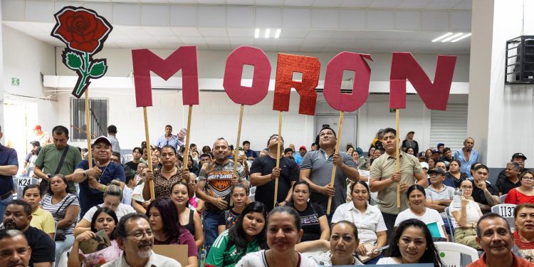 Reconoce Morón entrega del pueblo de Michoacán a la Cuarta Transformación