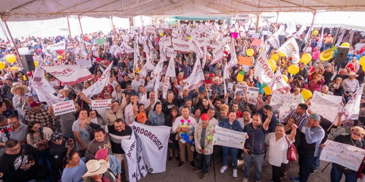 Torres Piña llega fortalecido a la recta final: reúne a 3 mil 500 en Zitácuaro y más de 5 mil en Zacapu
