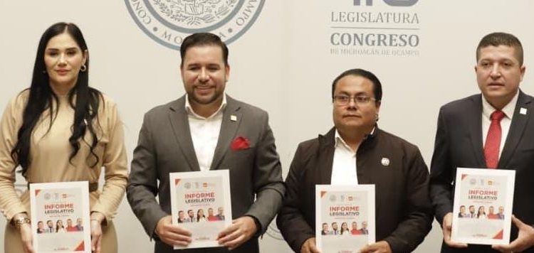 Presenta GPPT su segundo informe de actividades legislativas