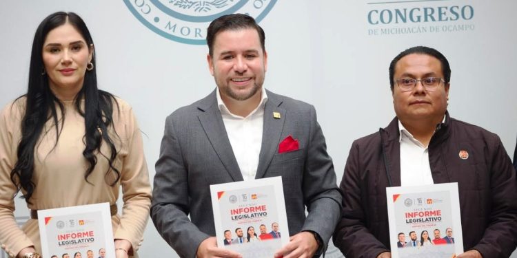 Destaca Reyes Galindo fortaleza, unidad y productividad del GPPT en su segundo año de actividades legislativas