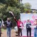 Dayana Pérez da banderazo de arranque al adoquinamiento de calle en Agua Verde