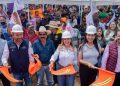 Dayana Pérez impulsa obra histórica de agua potable en Huaniqueo