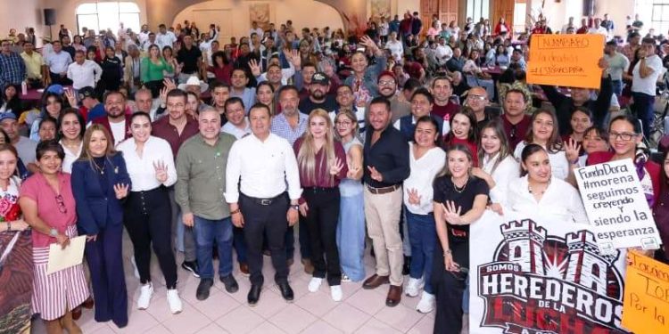 Morena fortalece su organización territorial y cierra filas con Carlos Torres Piña en Pátzcuaro y Morelia