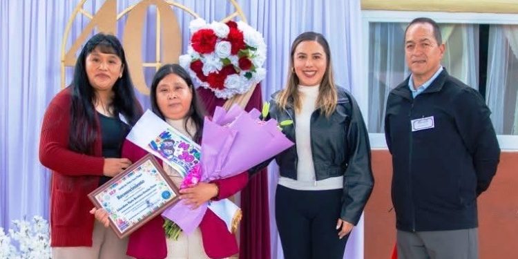 Dayana Pérez Mendoza celebra el 40 aniversario del Jardín de Niños “Jean Piaget”