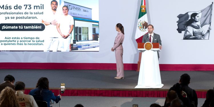 En enero, inicia apertura de 12 mil consultorios del Servicio Universal de Salud: Claudia Sheinbaum