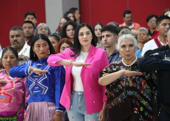 Acompaña Diputada Diana  Espinoza, Primer Informe de la Sala Colegiada Civil de la Región Zitácuaro